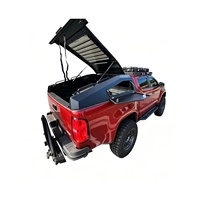 Bâche de benne de camion rétractable en alliage d'aluminium, étanche, installation sans perçage pour F 0 Ranger Raptor Frontier Navara Titan