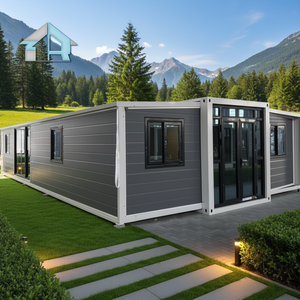 Maisons préfabriquées en conteneurs personnalisées en gros, espaces de vie modernes et écologiques, maisons préfabriquées à <span class=keywords><strong>4</strong></span> chambres - Product Image 1