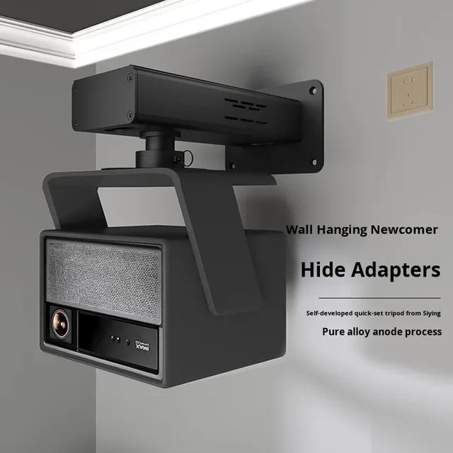 Ceiling Projector Mount Projector Wall Mount Bracket with Hidden Adapter Nuts and JiMi DangBei