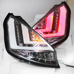 1 Set Fanali Posteriori A LED Per Ford <span class=keywords><strong>Fiesta</strong></span> LED Posteriore Posteriore Della Lampada Chrome 2009-2013 Anno Auto Hatchback - Product Image 2