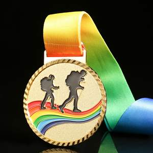 Günstige Maßgefertigte Metall 3D Emaille Sport-Auszeichnung Medaille Gold Silber Bronziert Volleyball-Medaille Individualisierung Mit Band - Product Image 2