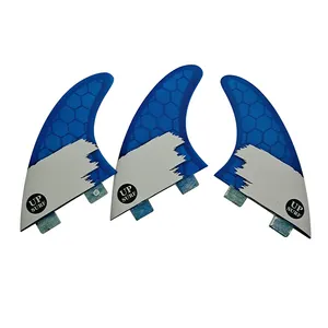 UPSURF FCS FIN tri set fin fibra vidro prancha barbatanas