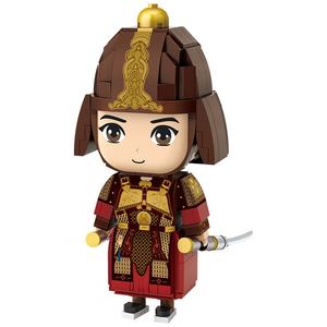 Bloques de Construcción de Plástico, Figuras de Ladrillos Ensamblables de Tendencia Nacional: Viaje al Oeste, Ópera de Pekín, Tres Reinos, <span class=keywords><strong>Dama</strong></span> Dan - Product Image 5