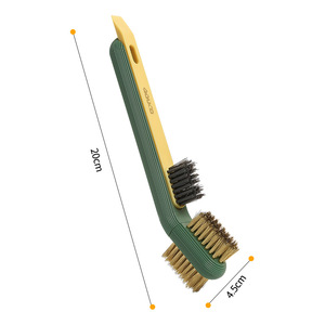 Brosse pour cuisinière à gaz en acier inoxydable, outil de nettoyage multifonctionnel pour la cuisine - Product Image 5