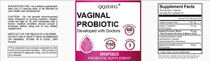 Complément Probiotique Vaginal <span class=keywords><strong>Fibres</strong></span> <span class=keywords><strong>d</strong></span>'<span class=keywords><strong>Acacia</strong></span> Biologiques 6 milliards <span class=keywords><strong>d</strong></span>'UFC 150mg Prébiotiques 30 Capsules pour la Santé des Voies Urinaires Équilibre du pH et Anti-Odeurs - Product Image 3