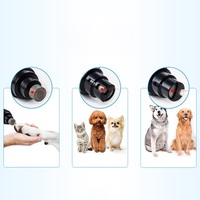 Lime à ongles électrique pour chien, rechargeable, 2 vitesses, multifonctionnelle, professionnelle, améliorée, en plastique durable et écologique