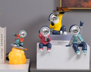 Astronauta con vassoio <span class=keywords><strong>da</strong></span> scrivania per bambini decorazione decorazione porta chiavi <span class=keywords><strong>da</strong></span> salotto - Product Image 2