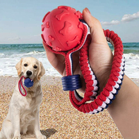 Vendeur chaud haute élastique en Nylon balle d'entraînement remorqueur corde Durable résistant aux morsures et Non toxique chien jouet à mâcher