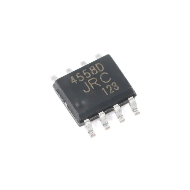 JRC4558D NJM4558D SOP-8 Dual Operational Amplifier IC Chip JRC 4558D Audio Op Amp Integrated Circuit Electronic Components