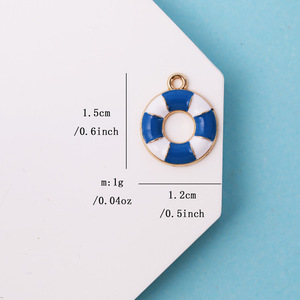 Accessori in Lega a Prezzo all'Ingrosso: Ancora, Salvagente, Vela, Cartoni Animati per Orecchini, Bracciali e Ciondoli Fai-da-Te - Product Image 4