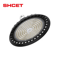 Highbay 100w 150w 200w Commercial & Industrial DIP Dimmable Hi Bay Intérieur Entrepôt Usine Luminaire ufo Led High Bay Lights