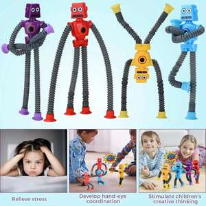 Juguete Antiestrés para Niños, Jirafa Telescópica con Ventosa, Regalo para Aliviar el Estrés - Product Image 6