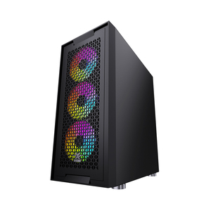 Gaming <span class=keywords><strong>Computer</strong></span> Case Desktop 240 Watergekoelde Zijde Transparant Glazen Toetsenbord Muis Computerkast - Product Image 2