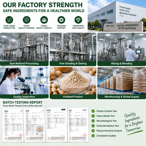 Proteína de Cacahuete en Polvo <span class=keywords><strong>para</strong></span> Crema de Cacahuete, Barras Nutritivas <span class=keywords><strong>para</strong></span> Panadería, Fabricante de Alimentos, Grado Alimenticio, Sin OMG, Venta al por Mayor a Granel - Product Image 5