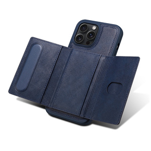 Licicase เคสกระเป๋าสตางค์แม่เหล็กมีช่องใส่บัตรหลายช่องสำหรับ iPhone 13 13 Pro 13 Pro Max พับได้ฝาพับตั้งได้ - Product Image 2