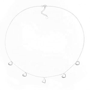 Collar de Cadena con Colgante Redondo Mini de Plata de Ley 925 Yaeno para Mujer - Product Image 2