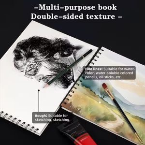 Bloc de <span class=keywords><strong>papier</strong></span> <span class=keywords><strong>aquarelle</strong></span> 24 feuilles 180g, <span class=keywords><strong>papier</strong></span> <span class=keywords><strong>aquarelle</strong></span> <span class=keywords><strong>A2</strong></span> A3 A4 pour peinture artistique - Product Image 4