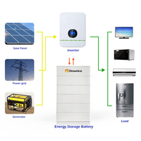 Baterai tenaga surya, 300ah 700ah lifepo4 60kw 45kw 30kw baterai tenaga surya rumah penyimpanan energi 15kW lithium ion tenaga surya