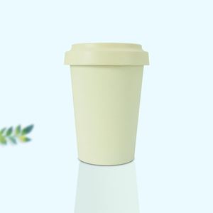 Tasse à café de luxe écologique grande taille, design moderne en silicone réutilisable, style thaïlandais, pour boissons, couleur blanc Chine, biologique - Product Image 1