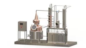 Équipement de distillerie d'huiles essentielles à usage domestique avec moteur et pompe pour le traitement de l'alcool au <span class=keywords><strong>gin</strong></span> et au rhum - Product Image 5