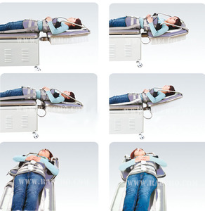 Mesa de tracción física Cama de fisioterapia Tratamiento cervical lumbar Cama de tracción - Product Image 4