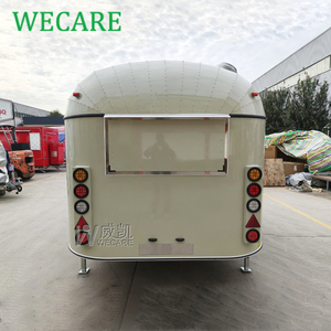 Remorque de restauration mobile WECARE entièrement équipée, chariot à desserts, beignets, hot-dogs, crêpes, pizzas, camion de restauration avec cuisine complète - Product Image 5