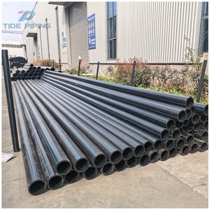 Distributore di Tubi HDPE <span class=keywords><strong>Rehome</strong></span>, Materiali Idraulici, Gomito a Spigot HDPE, Tubo Corrugato Perforato PE 100 per Drenaggio Francese - Product Image 5