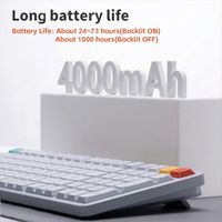 OEM ODM Air100 V3 Wireless Mechanical Keyboard with Multifunctional Knob 99 Keys 100 Low Profile Keyboard For Mac Windows Bluet