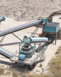 Durable Basalt Crusher Line 100 Tons Stationary Rock Stone Crushing Plant for Sale - Product Image 5