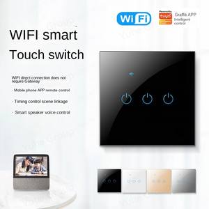 Sistema de Automatización del Hogar Más Popular, Control por Voz, Interruptor Táctil Inteligente para Pared EWeLink Smart 2CH 10A PC, QD Smart-TY-E3 - Product Image 5