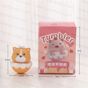 تصميم حيوان فريد من نوعه لعبة بهلوان الكلب الشكل هدية ممتعة لمحبي الكلاب هدية ترويجية للحيوانات الأليفة - Product Image 2