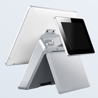 Terminal POS Micropos Sleek A15, Layar Sentuh All-in-One yang Stylish untuk Restoran, Toko Retail, Mesin Kasir, Scanner, Printer