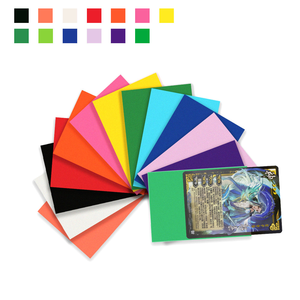 Pochettes pour cartes en PP mat personnalisées en gros, impression sérigraphique 50CT, épaisseur 0,1 mm, sans fermeture, pour TCG CCG Yu-Gi-Oh! - Product Image 2