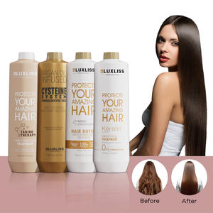 Traitement lissant à la kératine Luxliss 0% formaldéhyde Traitement professionnel de lissage brésilien Nano Smooth - Product Image 1