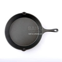 Ensemble d'ustensiles de cuisine en fonte, pour le Camping, avec boîte en bois, casseroles et poêles, 8 à 7 pièces