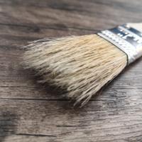 Brosses manche en bois, lot de 36 pièces, 1 pouce, poils purs, 100% couleurs, pour la peinture, bonne qualité