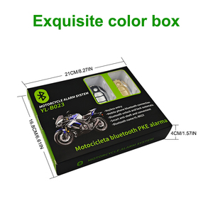 Universal Motocicleta PKE Sistema De Alarme Para Motocicleta Elétrica Keyless Scooter Elétrica Anti Ladrão Alarme - Product Image 6