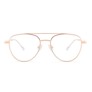 Gafas Ópticas de Titanio Puro de Alta Calidad con Doble Puente y Diseño de Aviador, Disponibles en Fábrica YC - Product Image 6