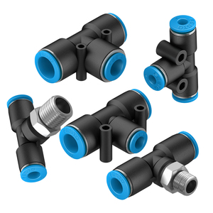 FESTOs QST Male Thread Elbow <b>Quick</b> Plug <b>Connector</b> Push-in Air Hose Fitting Industrial Pneumatic Tubing Joint for Automated Equip - Product Image 3