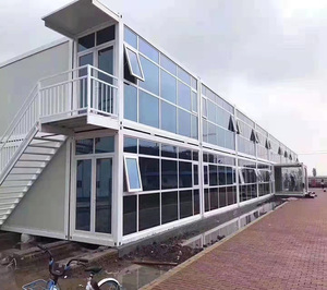 Maisons modulaires préfabriquées en acier, conteneurs habitables pour restaurants, maisons mobiles 3 chambres de 30 pieds au Maroc - Product Image 4
