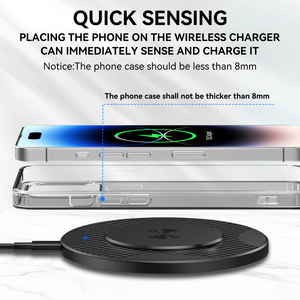<span class=keywords><strong>Chargeur</strong></span> sans fil rapide Station de charge sans fil compatible avec <span class=keywords><strong>iPhone</strong></span> 15/14/Pro Max, <span class=keywords><strong>Apple</strong></span> Watch 9/<span class=keywords><strong>8</strong></span>/7, AirPods, etc. - Product Image 5