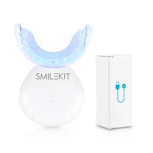 smilekit oral care teeth accelerator led machine glow whitening teeth whitening light