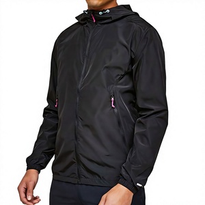 Chaqueta Cortavientos para Hombre, Nueva Moda, Tendencias Clásicas, Impermeable, Transpirable, Ecológica, Antibacteriana, de Secado Rápido, con Cierre - Product Image 1