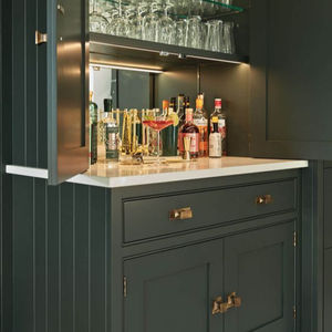 Meubles de salon de luxe pour le vin armoire de <span class=keywords><strong>bar</strong></span> laquée vitrine à vin en verre pour la maison - Product Image 3