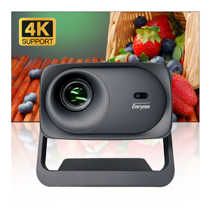 Proyector <span class=keywords><strong>NETFLIX</strong></span> 1400CVIA Original, Brillo 4K, Proyector <span class=keywords><strong>de</strong></span> Video 4K Full HD para el Hogar, Mini Proyector 4K Wifi, Proyector Android 4K - Product Image 3