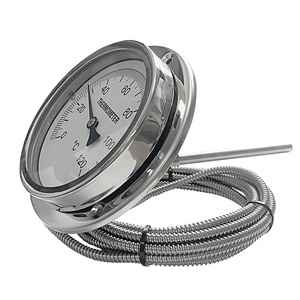 1.5 मीटर 0-120 डिग्री स्टेनलेस स्टील औद्योगिक केशिका थर्मामीटर गेज - Product Image 4
