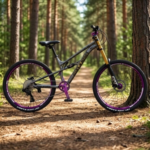 Bicicleta de Alta Calidad para Adultos, 27 Velocidades, Cuadro Ligero de Aluminio, Horquilla con Amortiguación, Frenos de Disco Hidráulicos, Pedales Estándar de Acero ZXC-8 - Product Image 1