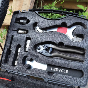 <span class=keywords><strong>Kit</strong></span> d'outils <span class=keywords><strong>de</strong></span> <span class=keywords><strong>réparation</strong></span> <span class=keywords><strong>de</strong></span> <span class=keywords><strong>vélo</strong></span> LEBYCLE 28 en 1, <span class=keywords><strong>kit</strong></span> d'outils en acier multifonctionnel, adapté aux vélos <span class=keywords><strong>de</strong></span> <span class=keywords><strong>route</strong></span> et VTT - Product Image 4