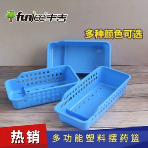 Plastic Storage Baskets For Medical Use Thickened Injection Molded Green Color Taizhou Origin - Product Image 5