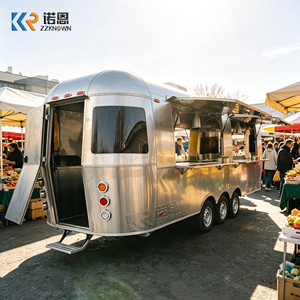 Remorque alimentaire mobile vintage, style caravane rétro, remorque <span class=keywords><strong>de</strong></span> concession pour café, glaces, restauration rapide, vente <span class=keywords><strong>de</strong></span> snacks, certifiée CE - Product Image 1
